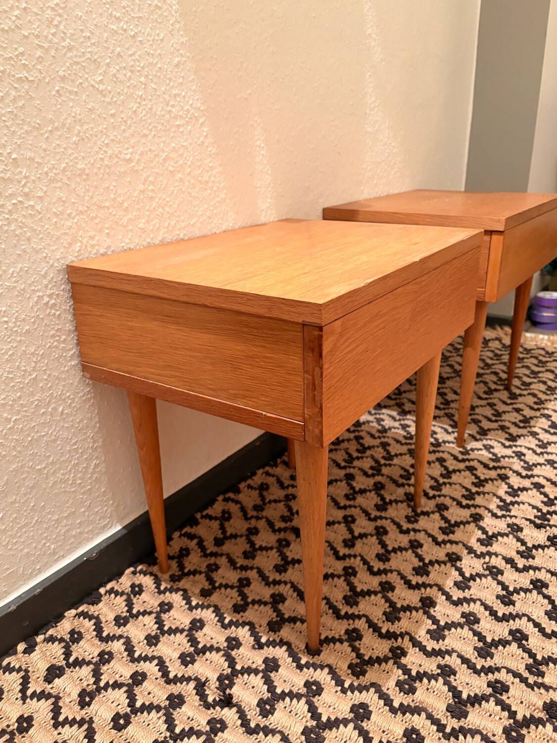 Pair of bedside tables, 1960s
