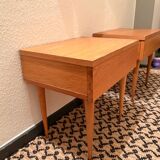 Pair of bedside tables, 1960s