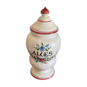 Apothecary pot Aloes