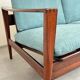 Brazilian Rosewood 3-Seating Sofa by Illum Wikkelsø