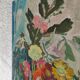 Huile sur toile, bouquet