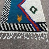 Handmade natural wool rug