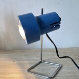 Vintage blue spot lamp, 70s