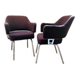 Paire de fauteuils design