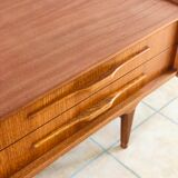 Scandinavian bass line in teak 1960