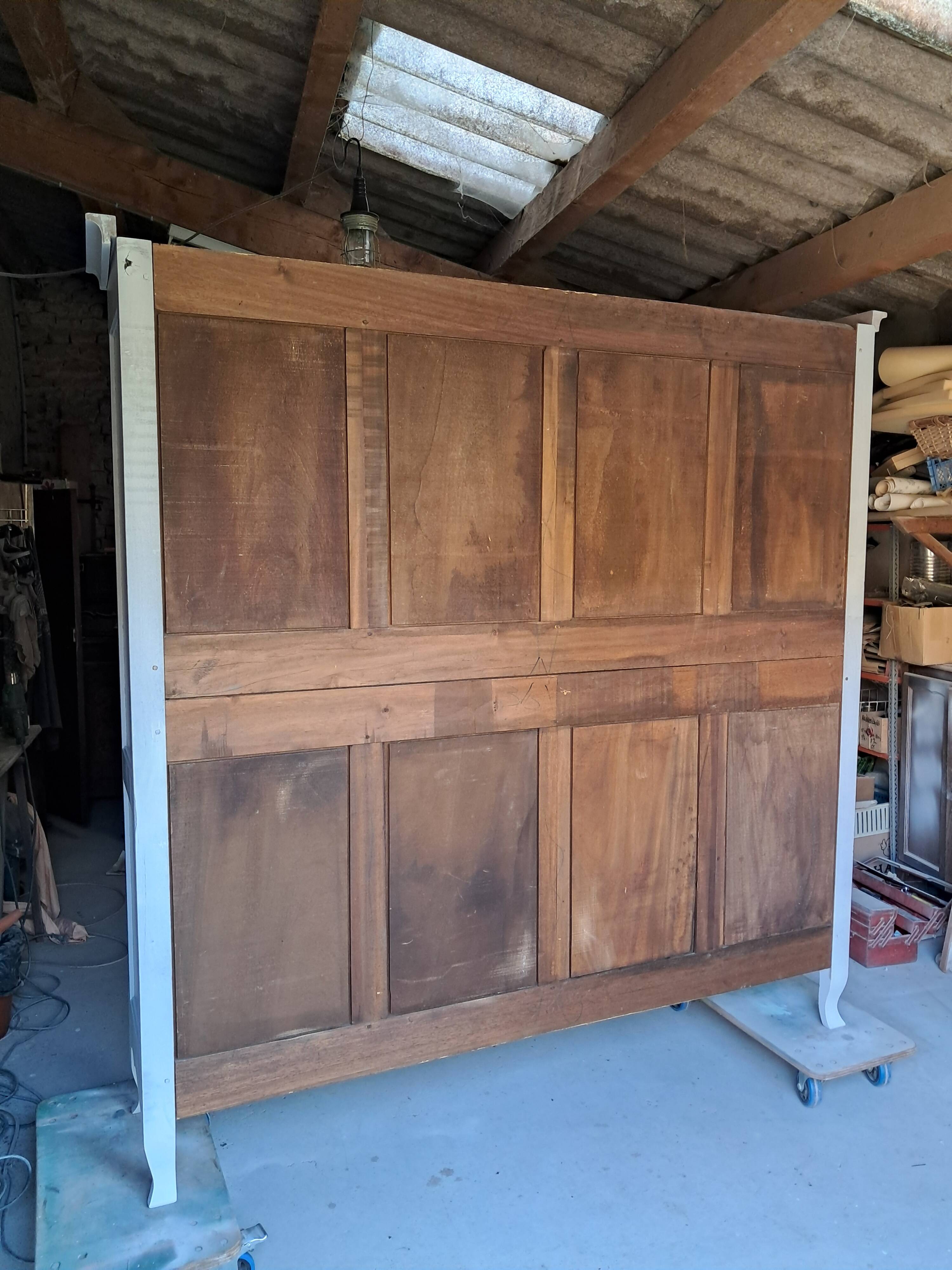 Small renovated beech bookshelf