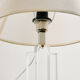 Lampe de table en plexiglas, lot de 2