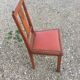 Set de 8 chaises art déco en chêne