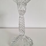Vintage glass candle holder