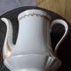 Old coffee pot / teapot in Limoges porcelain