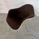 Old Charles and Ray Eames Vitra design armchair from the 70s fiberglass armchair fabric