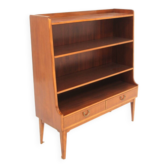 Scandinavian mahogany bookcase, Sweden, 1940