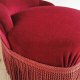 Velvet toad armchair
