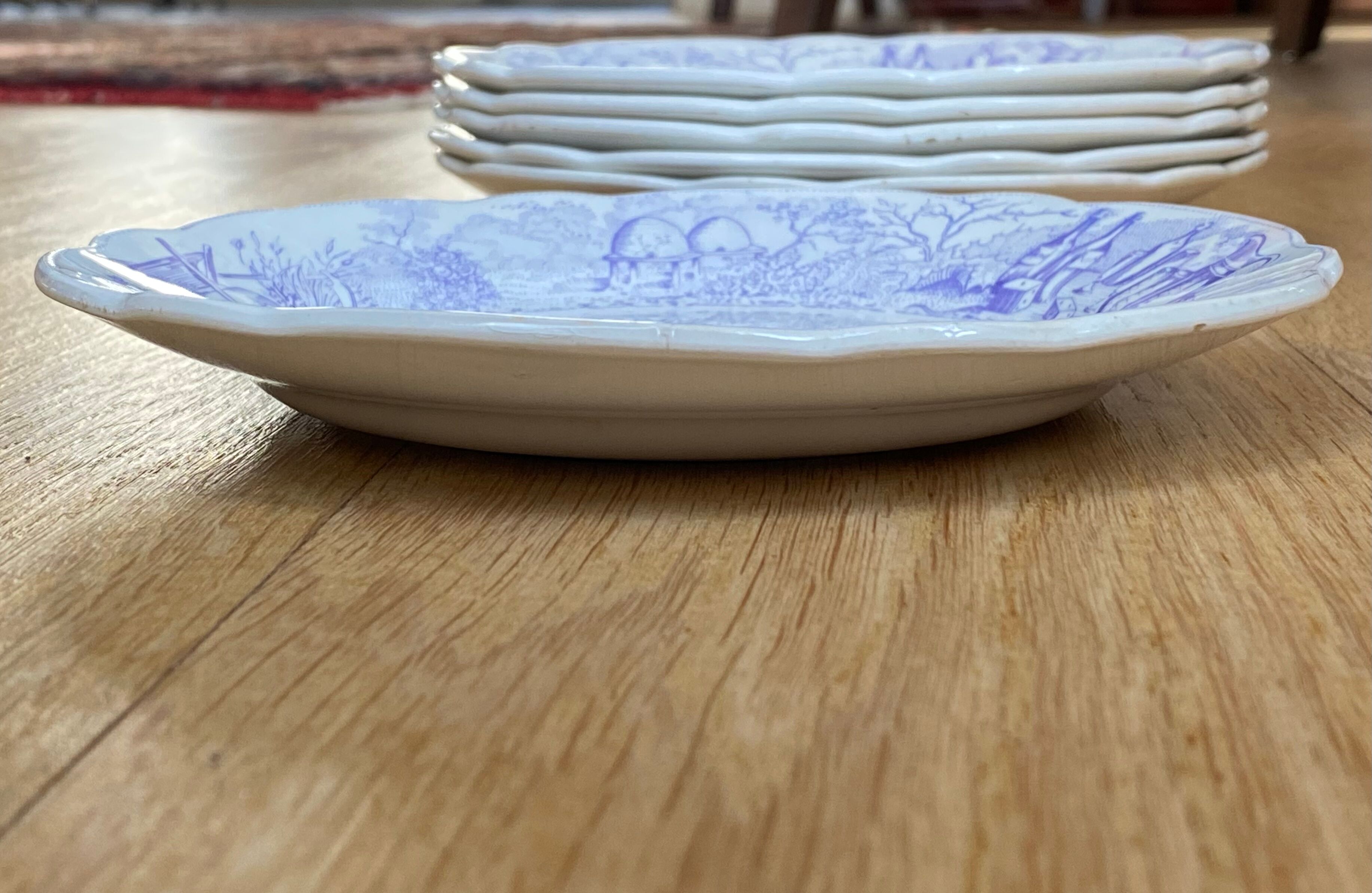 6 talking plates saving Sarreguemines