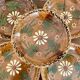 Lot 4 assiettes terre cuite