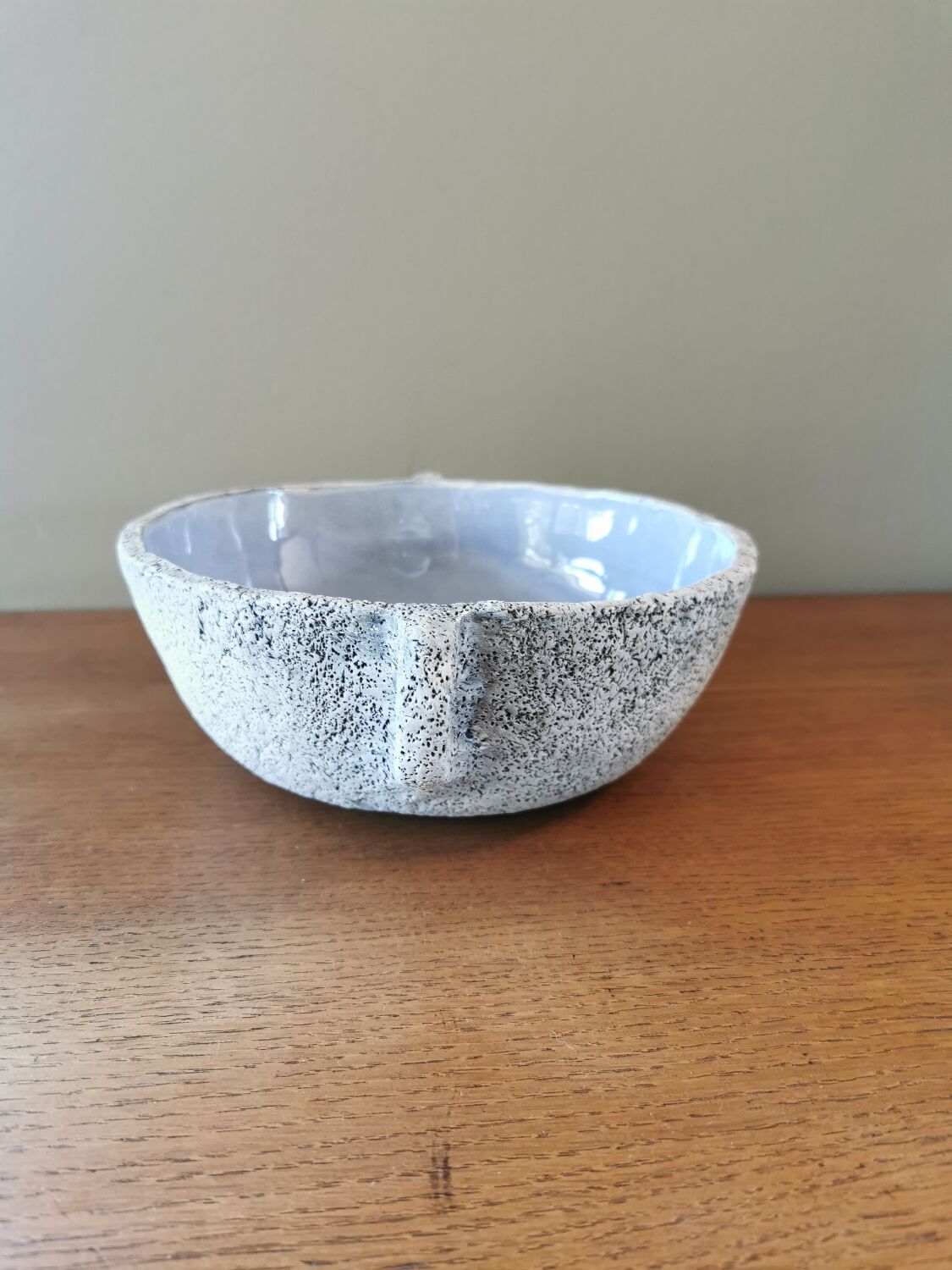 Vintage ceramic artisan bowl