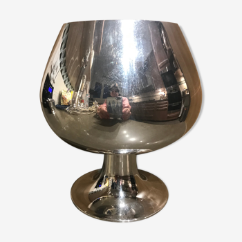 Glass Ice Bucket with Cognac Glass