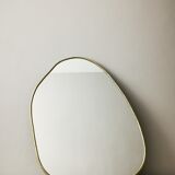 Miroir en laiton 60x45cm