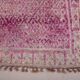 Purple Vintage Moroccan Rug 184 x 294 cm - Handmade Berber Rug - Wool Rug