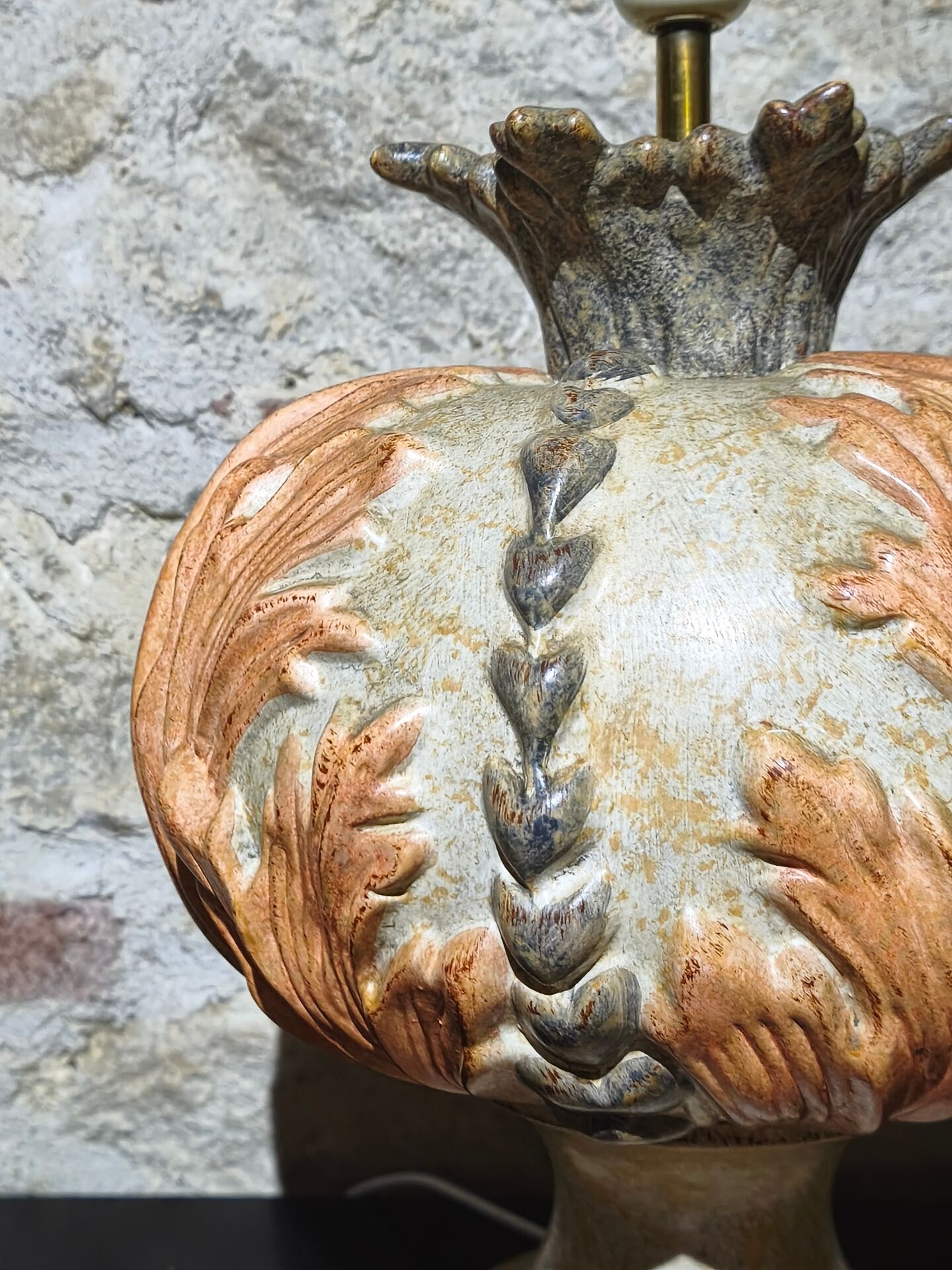 Neoclassical Urn Lamp Roche Bobois - Vintage 70s - Refurbished