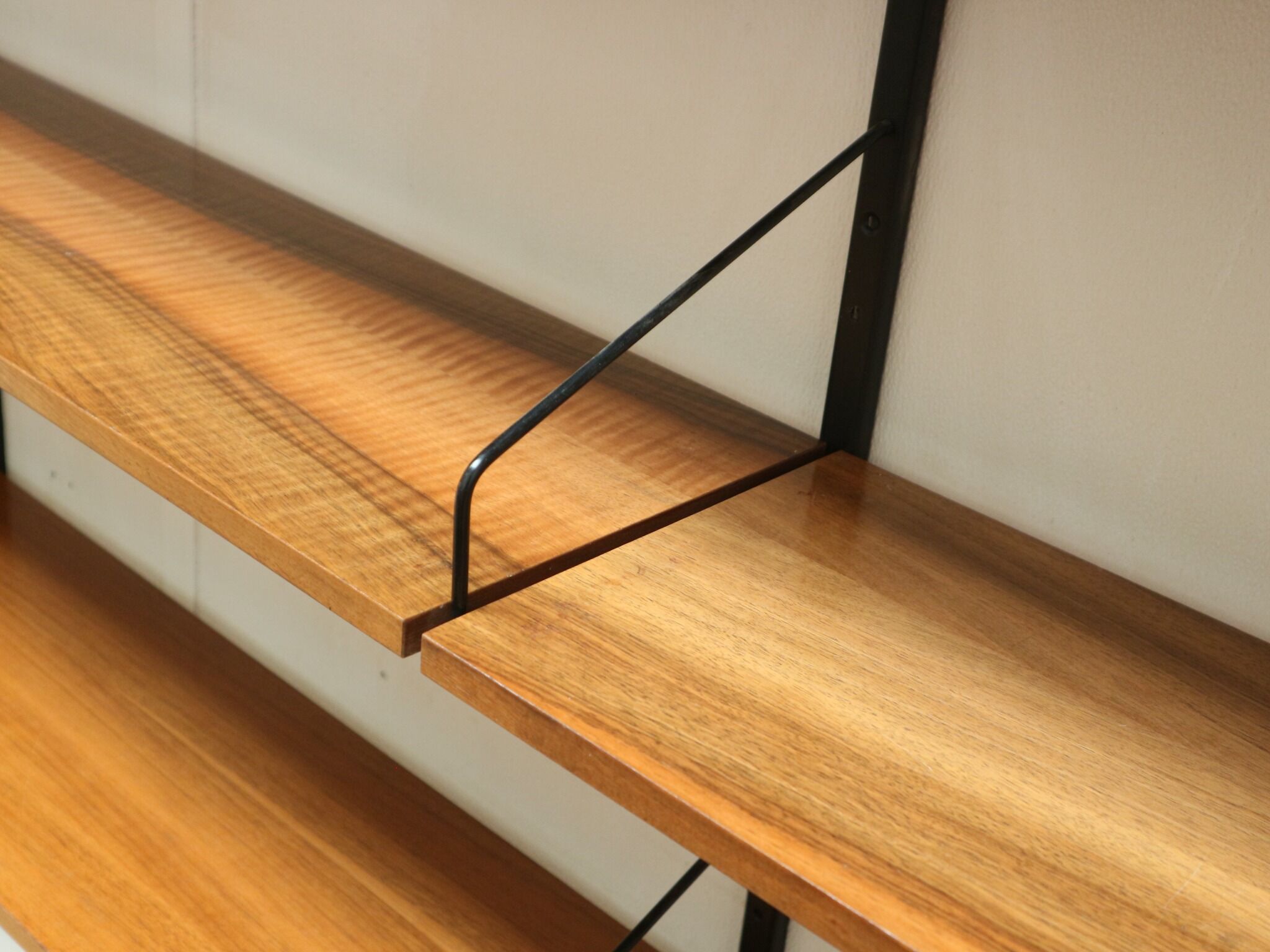 Large vintage wall shelf from the 1960s