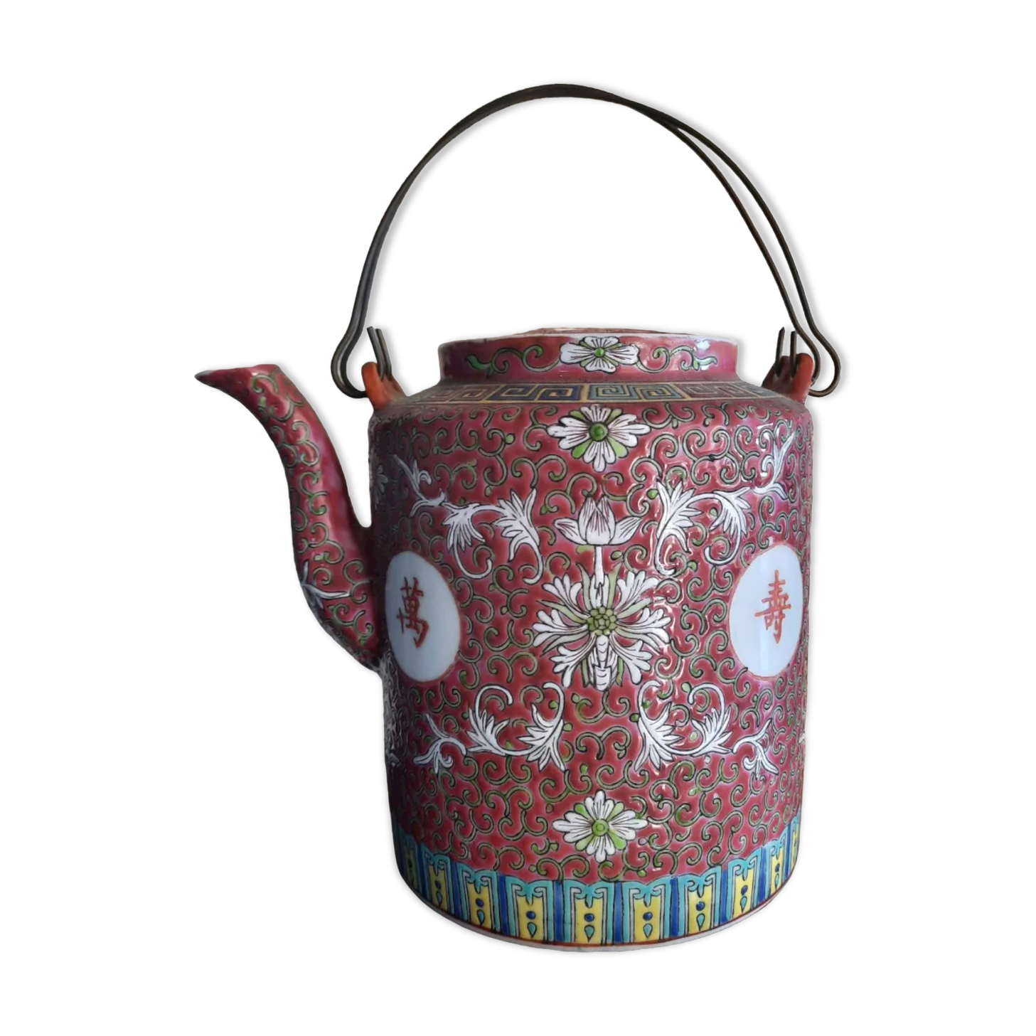 Chinese porcelain teapot
