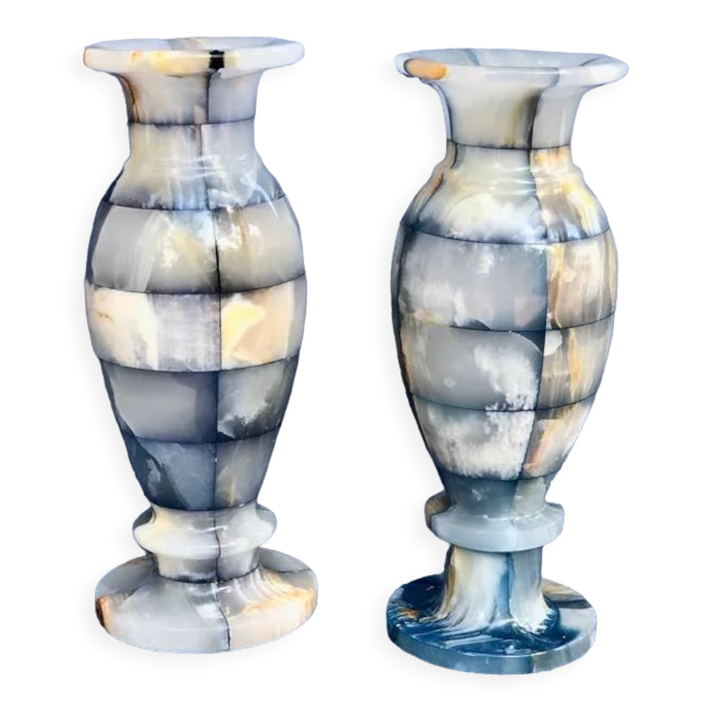 Vase marbre