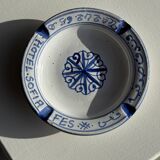 Blue and white ashtray from the Sofia Hotel in Fes D13