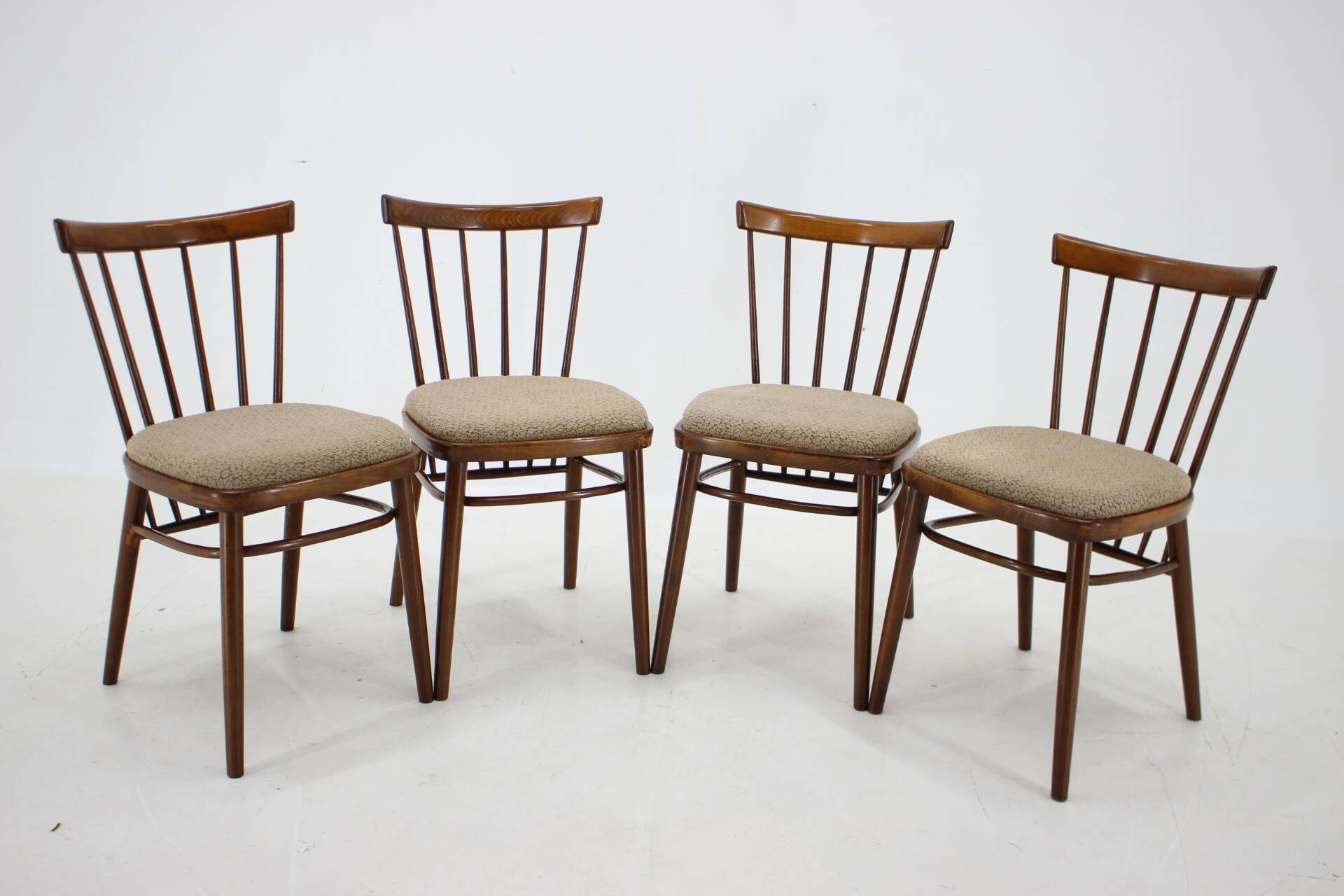 1960s Set of 4 Dining Chairs by Tatra, Czechoslovakia