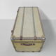 Aluminum clad chest, treasure chest