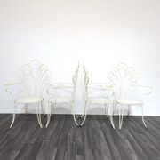Lio Carminati Sedie Da Giardino 4 Pz Design Anni 50 Modernariato