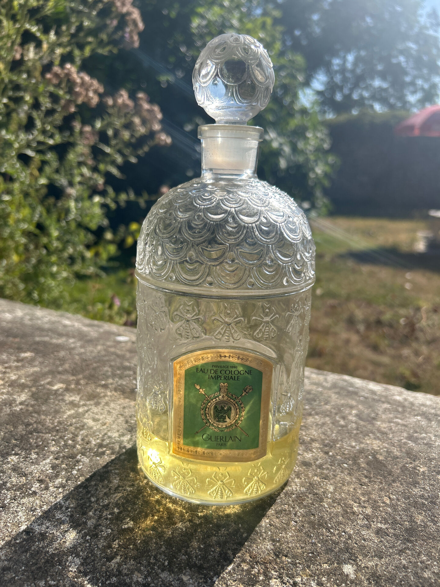 Imperial cologne bottle Guerlain - 20% remaining