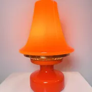 Table lamp in glass B-124 by Hans-Agne Jakobsson for Markaryd Ab, Sweden, 1960s.