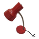 Lampe articulée métal orange de 1970