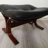 Norwegian Siesta Lounge Chair Ottomane by Ingmar Relling for Rybo