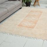 Oushak Anatolian Floral Carpet