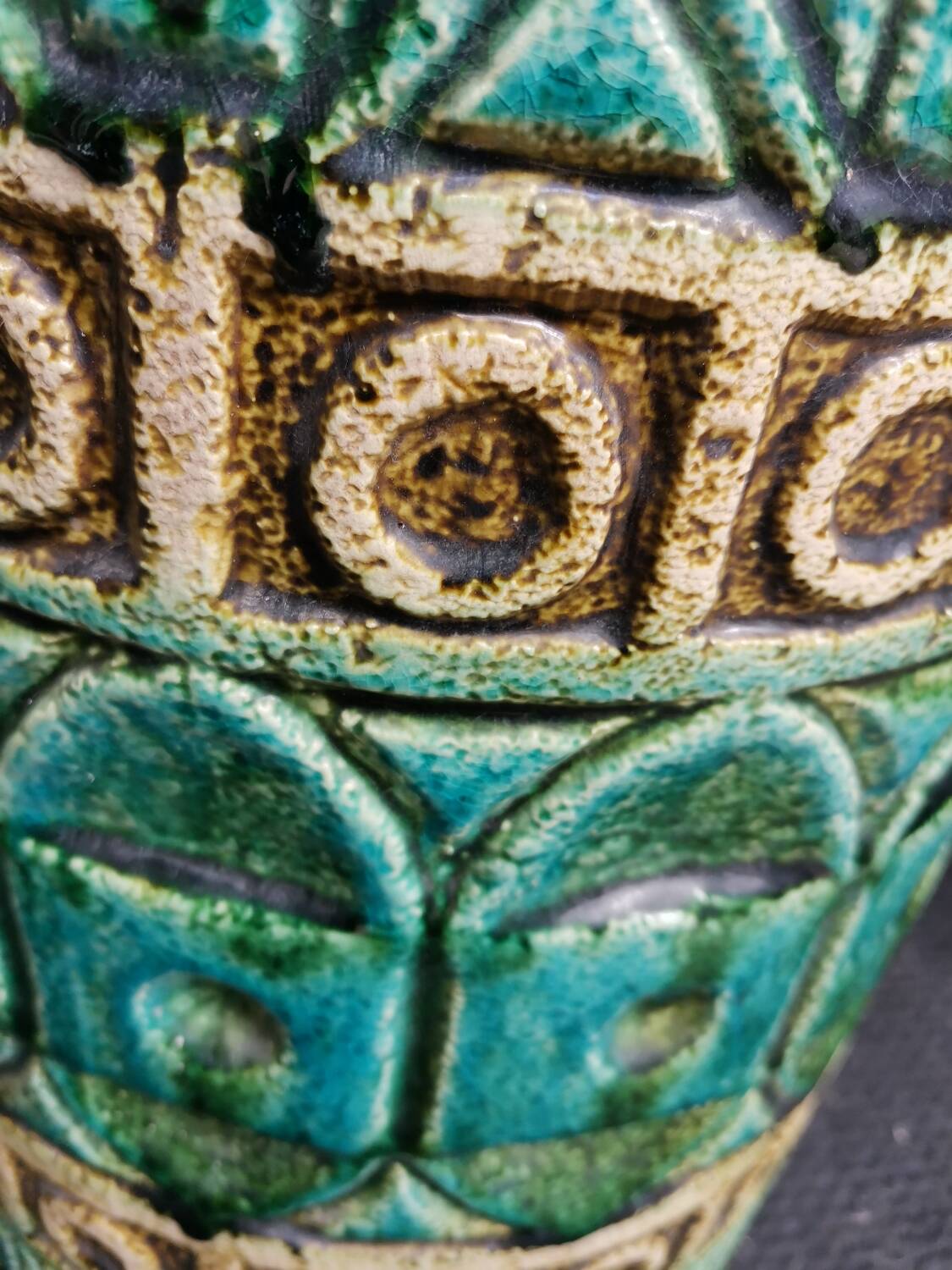 Vase, umbrella stand, Bay keramik