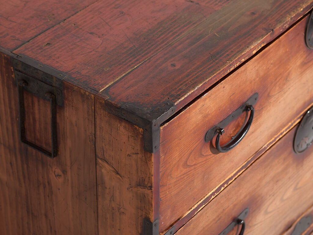 Antique Japanese tansu – Meiji/Taishō period (c.1868-1926) #100