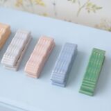 10 Ceramic Art Deco knife holders