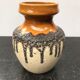 Former beige brown ceramic vase