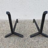 Pair of zoomorphic minimalist channels 60s