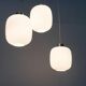 Suspensions à ballon en verre allemand du milieu du siècle, années 1960, lot de 3