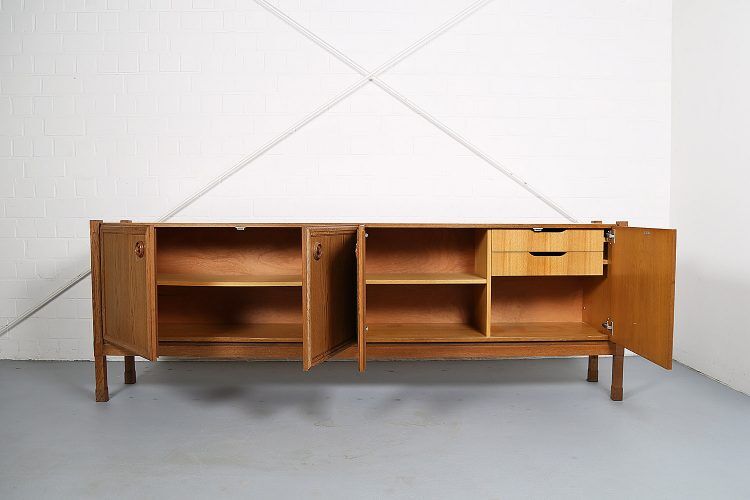 Vintage 60's German oak sideboard