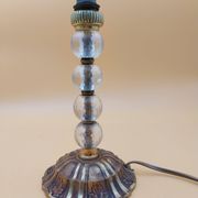 Art Deco lamp in brass and glass