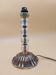 Art Deco lamp in brass and glass