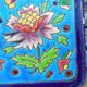 CLOISONNÉ DE LONGWY SOUS PLATE - RARE DÉCOR by LONGWY