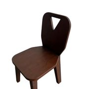 Massive, dark retro brutalist chair (several in stock)