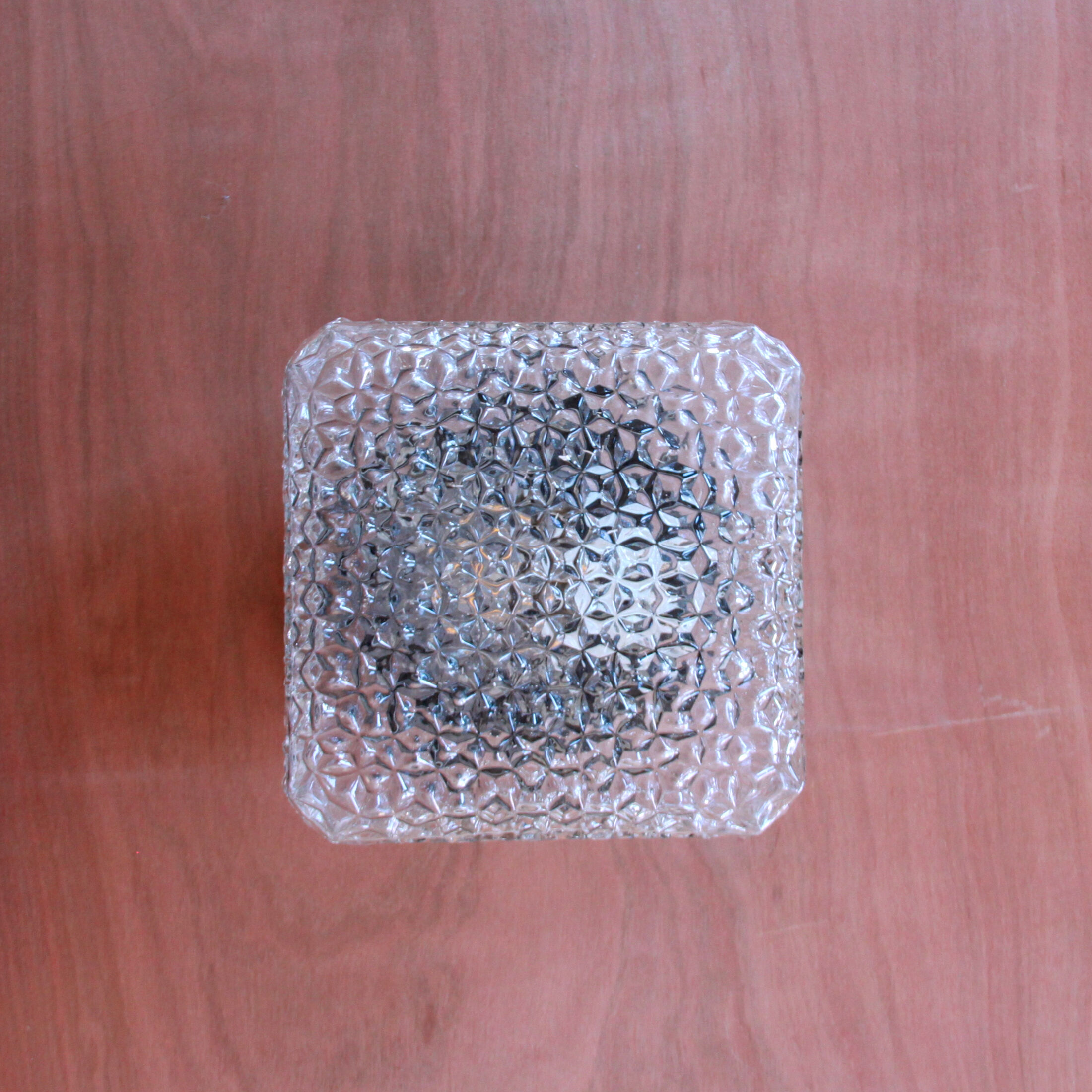 Ceiling lamp in thick glass 70/80