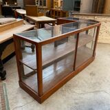 Mahogany corner display counter