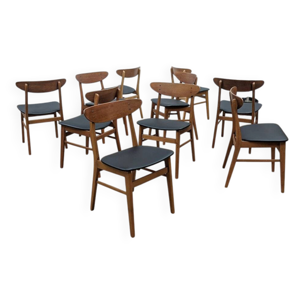 Lot de 10 chaises Farstrup 210